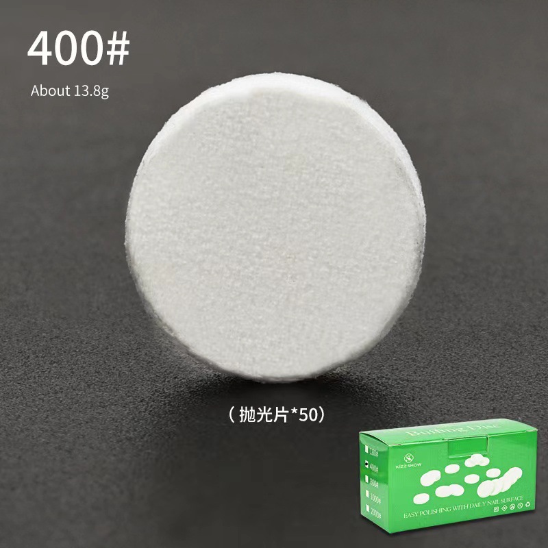 Nuevo producto transfronterizo manicura en caja 50 piezas lijado y pulido lijado 15mm lijado lijado lijado conjunto de herramientas de pulido