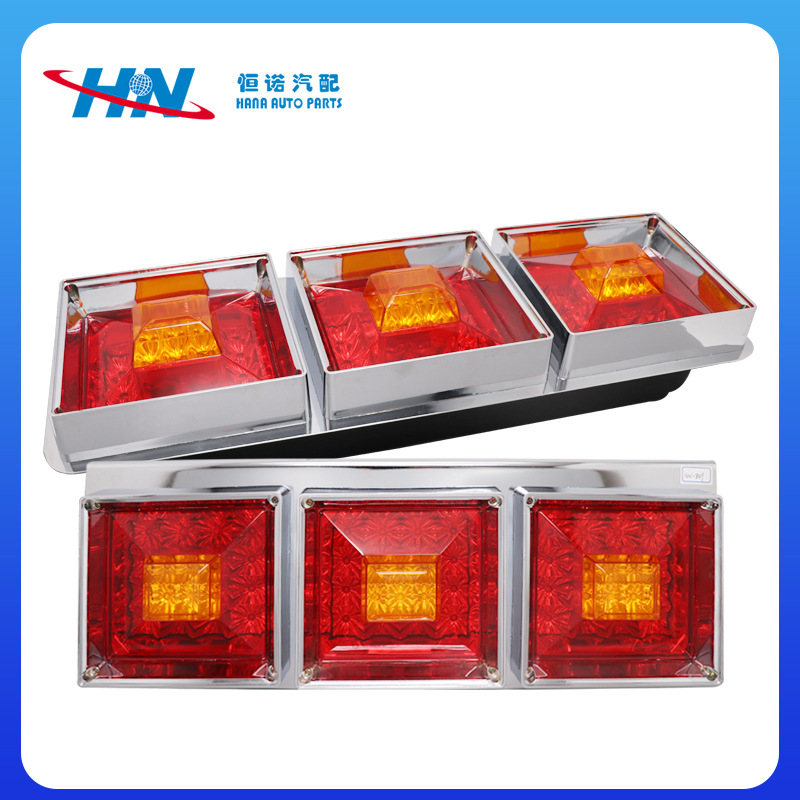 Luz Trasera LED 12V 24V impermeable durable luz trasera adecuado para camión remolque luz trasera