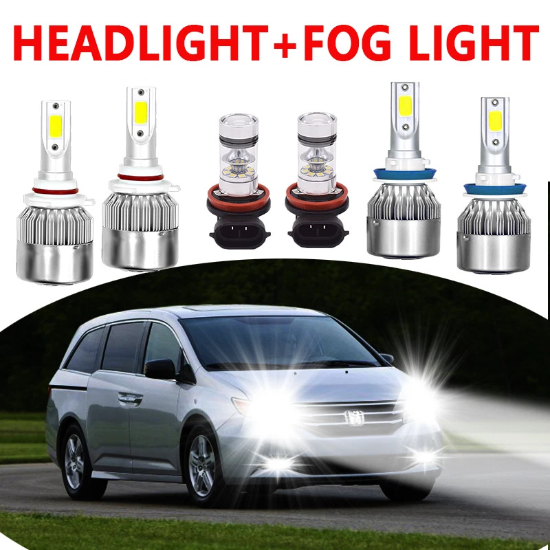 Auto LED delantero conjunto de lámpara de niebla 9005 H7 H11 lámpara de automóvil de alta potencia delantero del automóvil combinación de lámpara de niebla
