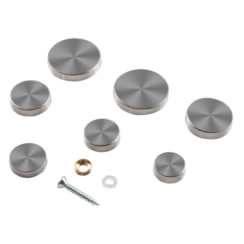 Stainless steel mirror nails thickened mirror nails decorative cover screw cap fixed advertising nails glass mirror nails furniture decoration hardware