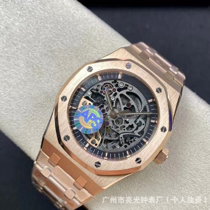 ZF factory AP Royal Oak 15407 automatic mechanical watch waterproof luminous steel band men's watch generation hair