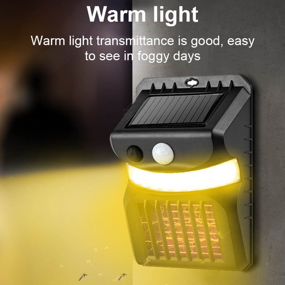 Transfronterizo al aire libre impermeable solar mosquito asesino lámpara de pared led lámpara de jardín lámpara de la escalera