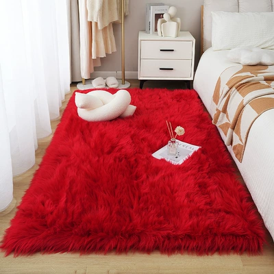 Accessible Luxury High-End, Car Carpet - big-red-50x80cm