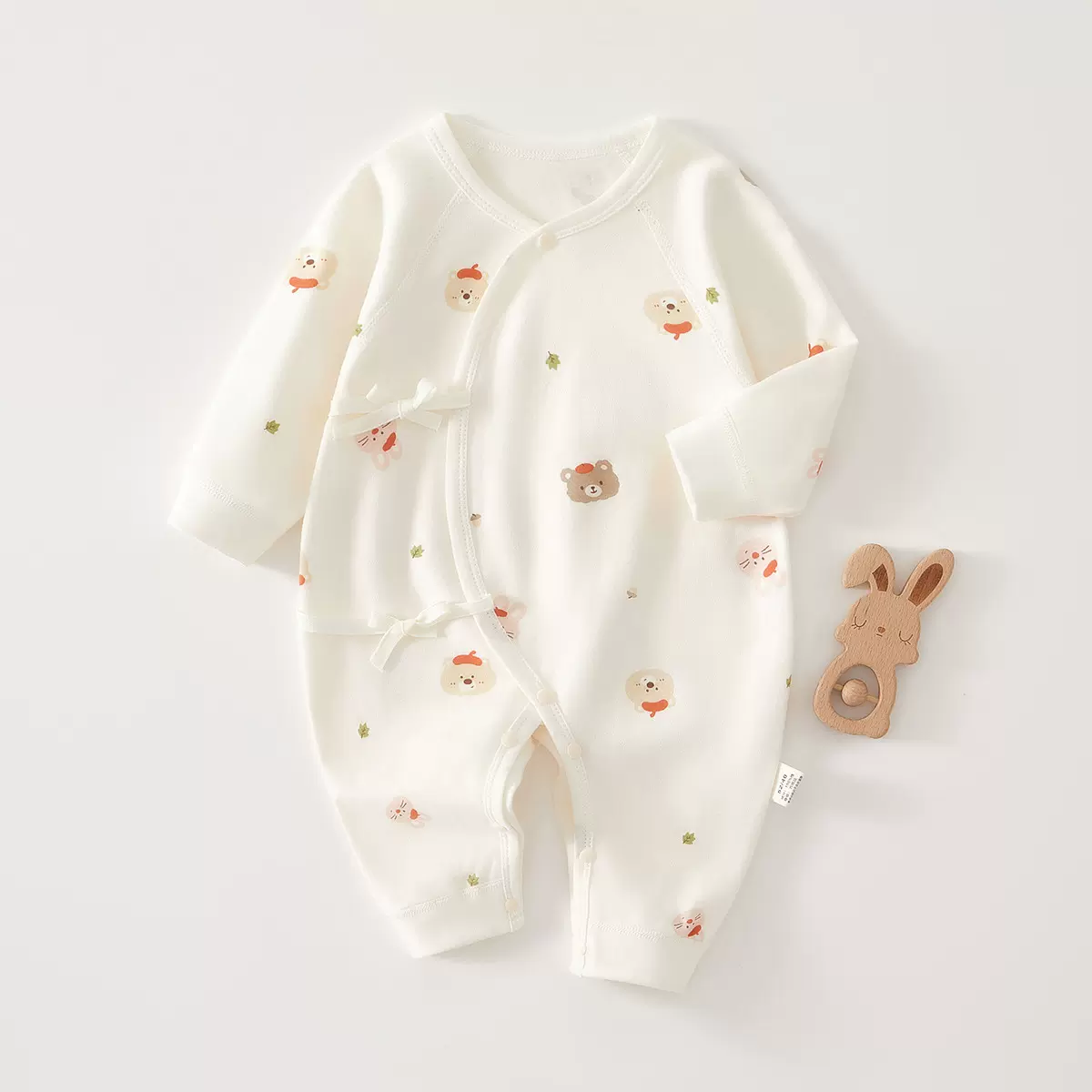 新生婴儿儿衣服秋款四季纯棉和尚服春秋0-3月6初生宝宝连体衣春装