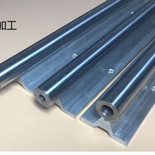 直线圆柱光轴铝托导轨精密木工推台锯滑轨SBR/121620滑块