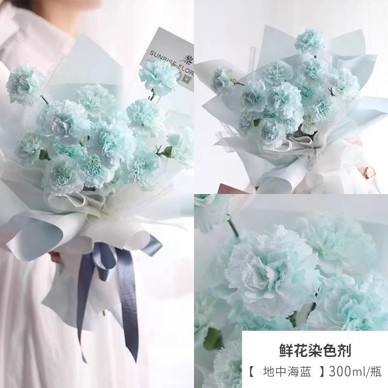 Material de embalaje de flores frescas Agente de tinción en aerosol de flores secas Salsa de ciruela negra Pintura en aerosol de flores Pintura en aerosol de flores Agente de color de flores