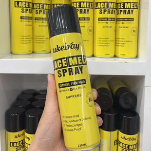 Lace Melting Spray foreign trade wig Lace hair set shaping fusion Spray Supreme Bond