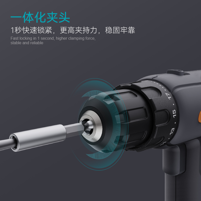 Jimmy Home X1 - C caja de herramientas combinada hardware conjunto completo de mantenimiento doméstico conjunto completo con taladro eléctrico de pistola