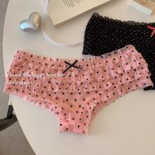 奶酥千层~女生高颜值蕾丝女士三角裤低腰纯欲性感绝美高级内裤女