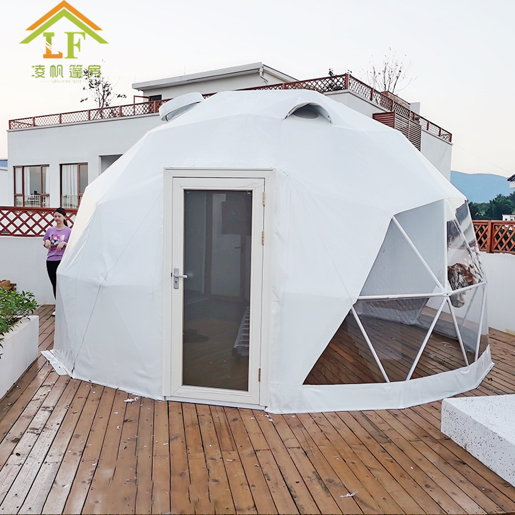 广州源头帐篷厂家供应户外篷房星空帐篷景区露营野奢帐篷酒店tent