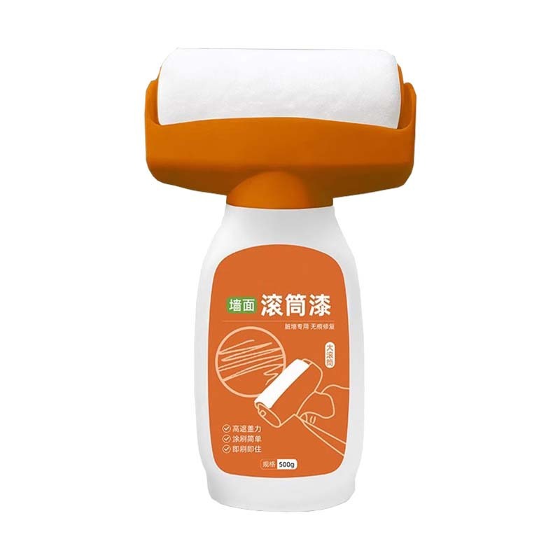 白墙面滚筒漆乳胶刷墙补墙自刷膏去污神器墙壁修复自喷修补涂料色|undefined