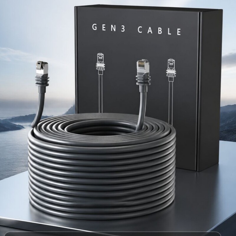 Cross-Border Hot-Selling Gen3 Ethernet Cable Third Generation V3 Waterproof Outdoor Connection Star Satellite Replacement Network Cable Wholesale Cross-Border Hot-Selling Gen3 Ethernet Cable Third Generation V3 Waterproof Outdoor Connection Star Satellite Replacement Network Cable Wholesale