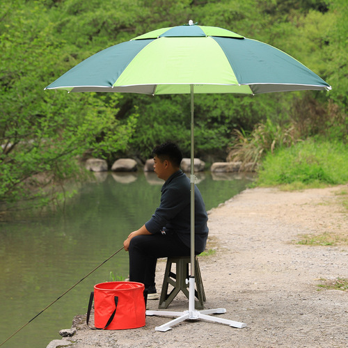 Outdoor beach sun umbrella advertising umbrella base four-legged tripod bracket foldable/portable umbrella stand cross umbrella base