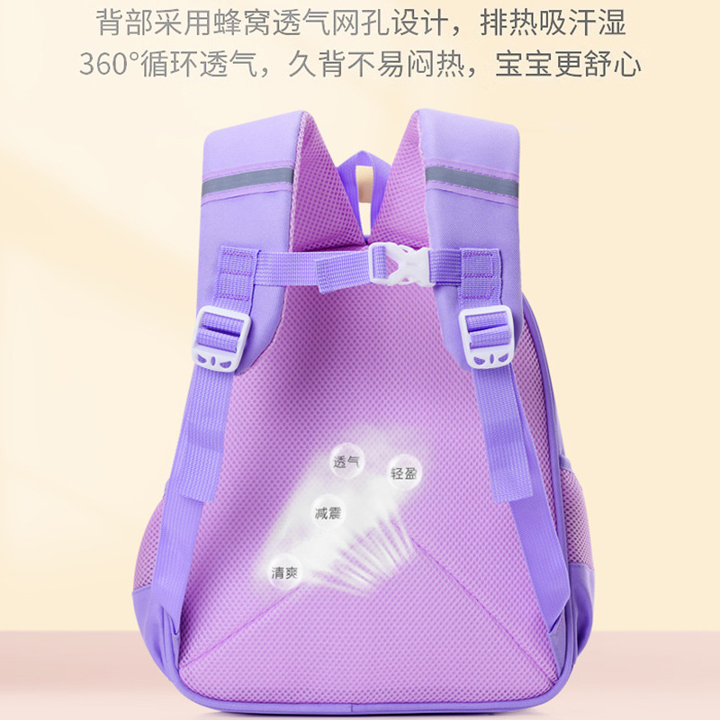 Mochila escolar de jardín de infantes para niños Mochila de preescolar de dibujos animados pequeño erizo