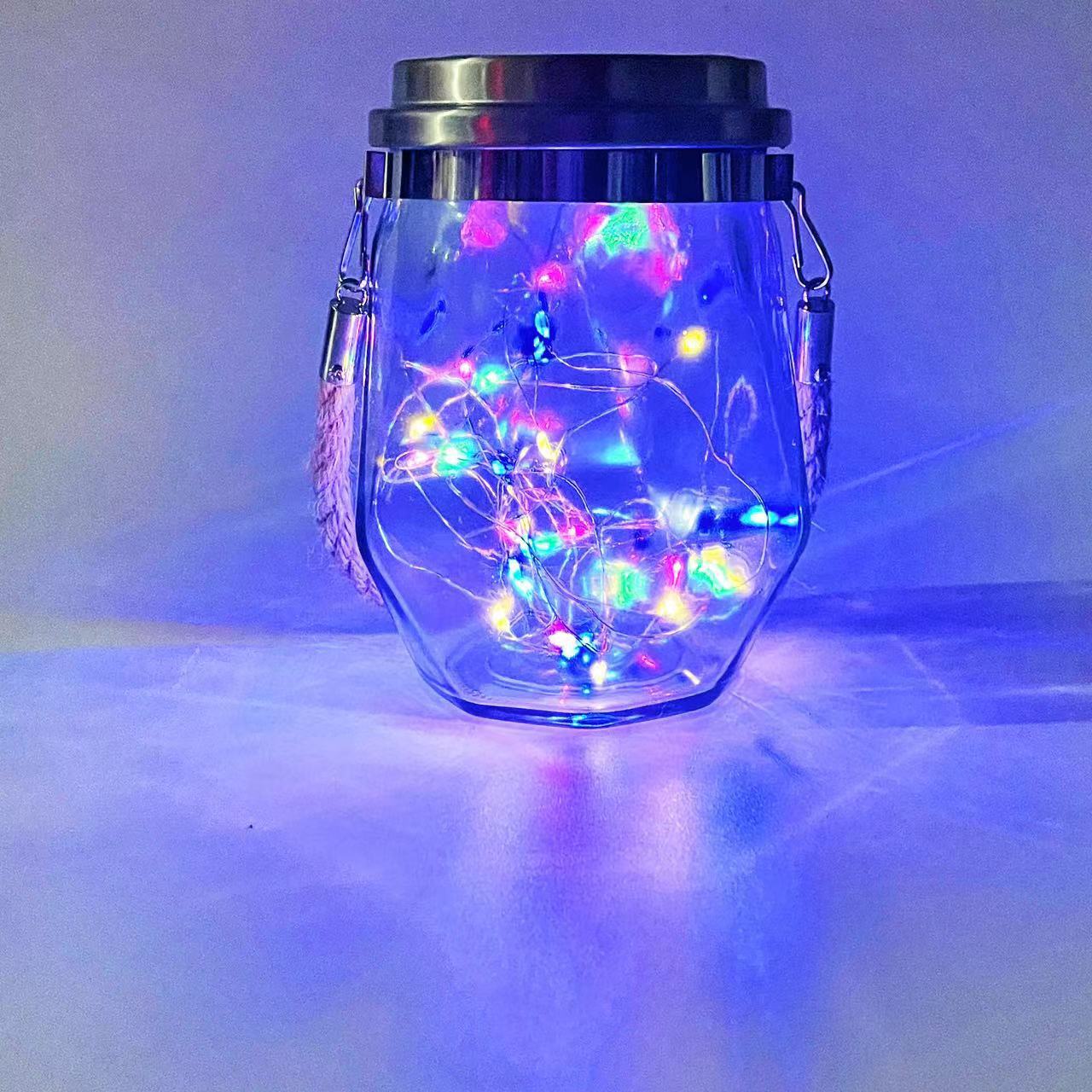 가장자리가 있는 조명 색상 상자 30개, 광택 있는 4가지 색상 1팩