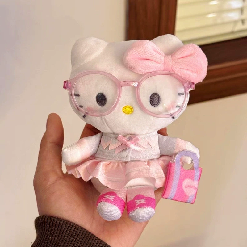 Hello Kitty, подвесной ключодержатель мультфильм плюшевые подвески, кукла, аксессуар для рюкзака