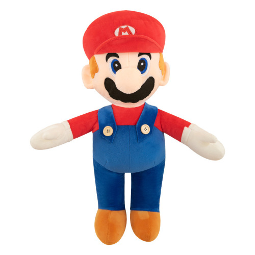 New Fashion Foreign Trade Mario Plush Toy Cartoon Doll Pillow Children's Birthday Gift Doll Wholesale 