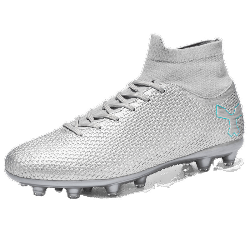 Cross-border 46 tamaño 47 zapatos de fútbol niños y niñas estudiantes adolescentes TF agujeros entrenamiento de campo artificial