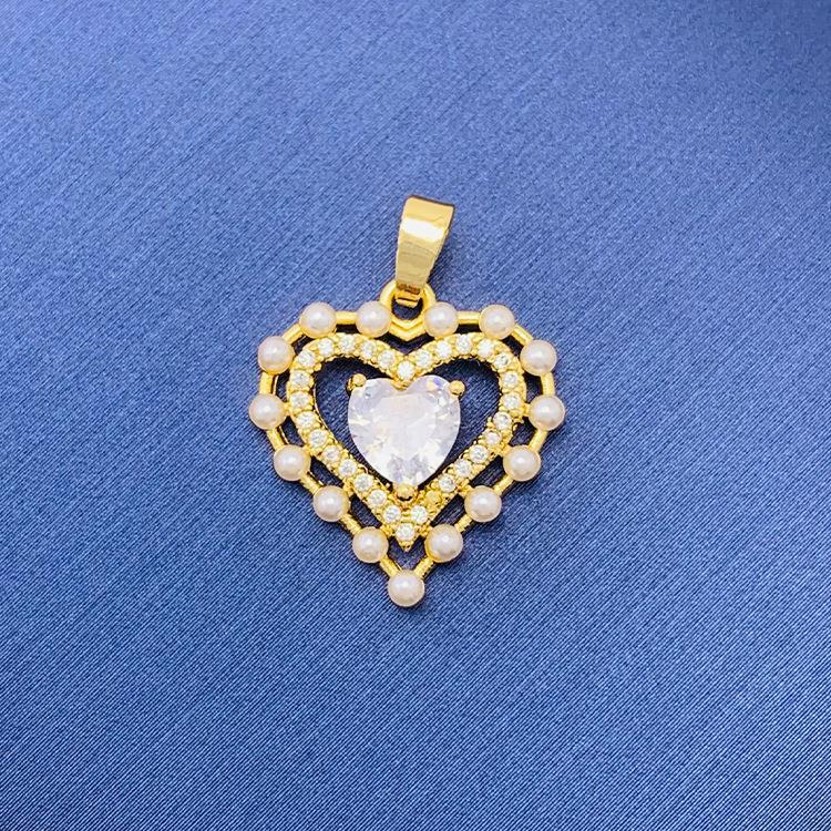 2022 nuevo trébol giratorio simple cien colgante fuente joyería fábrica al por mayor directa sin cadena