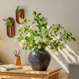 跨境批发 千里香丁香花仿真花假花客厅花束家居插花餐桌装饰摆件