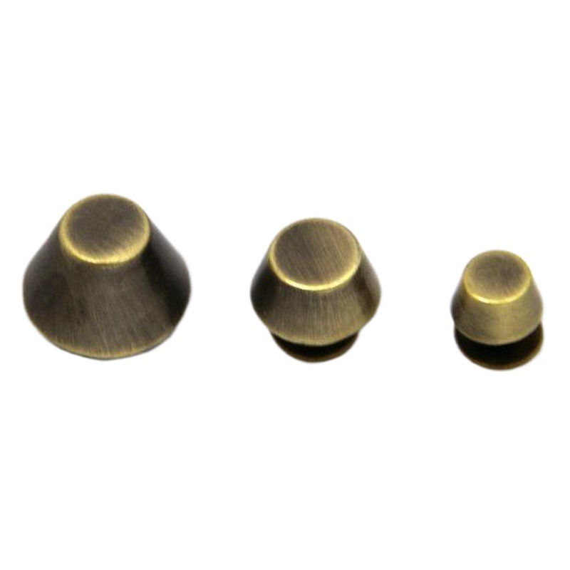 Factory direct bucket nail luggage hardware accessories women's bag screw shoes hardware accessories,