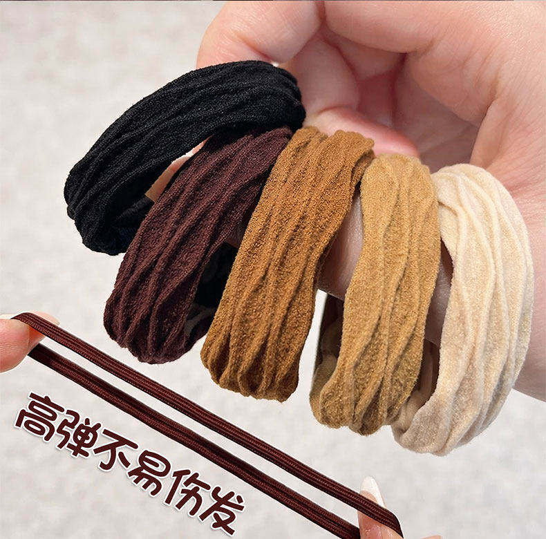 Elastic Hair Tie Ponytail Holder for Women, 2026 New Model, High Elasticity, Durable, Does Not Damage Hair, Hair Accessory