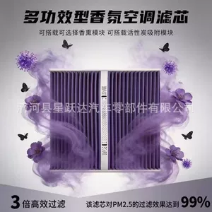 Toyota series Ralink, Corolla, Highlander, Camry, Avalon, Rongfang high-efficiency fragrance air conditioning filter element