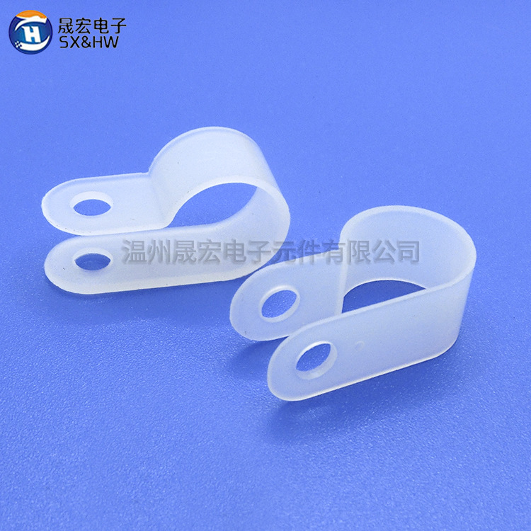 现货供应型线夹尼龙线扣13.2R 电缆线固定夹线卡 束线压线夹