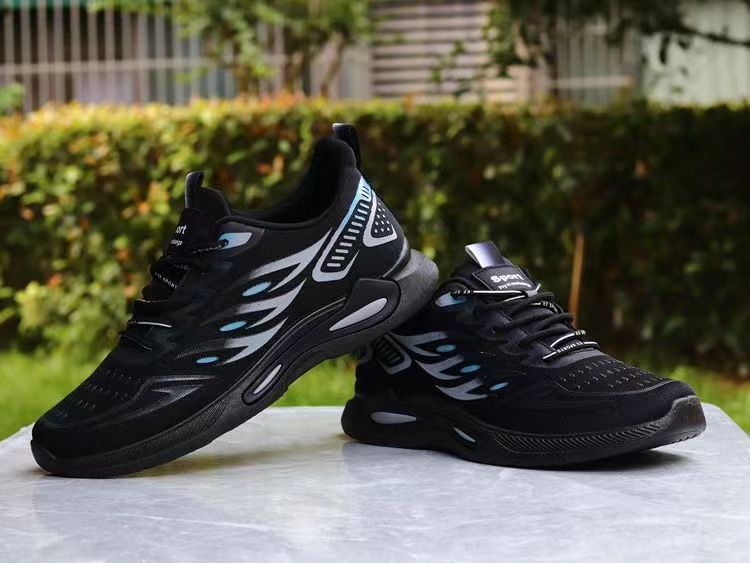 Pantofi sport pentru bărbați, pantofi de mers pe jos, adidași, plasă sintetică, suport pentru arcul plantar, încălțăminte_voghion.com