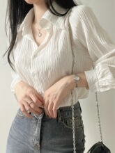 C 68045 French Retro Ruffle Blouse ����������� ŷ���羳