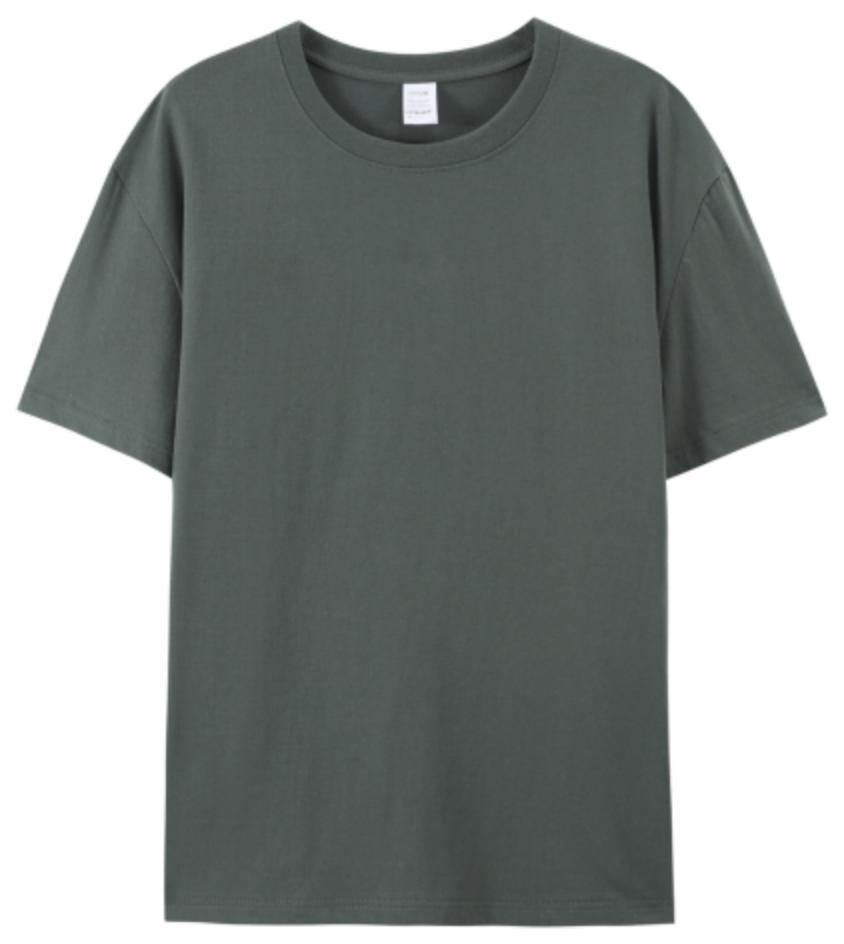 Camiseta de manga corta para hombre, marca de moda, corte holgado de verano, manga tres cuartos, nuevo modelo 2026, estilo de celebridad de internet, top sencillo con estampado. image 7