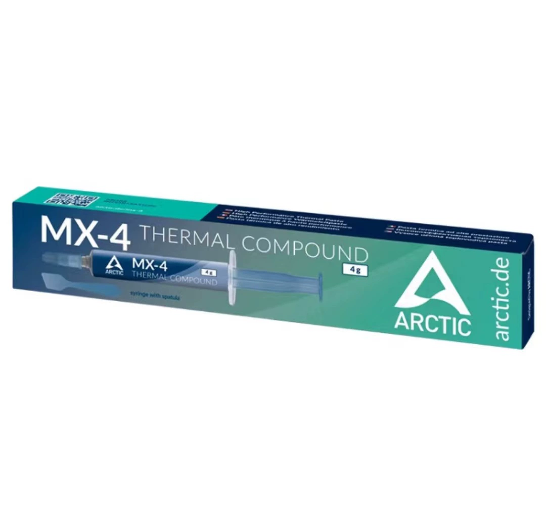 Термическая паста (ARCTIC MX-4) MX-4, высокая теплопроводность, шприцы 4 г/8 г/20 г для CPU & GPU
