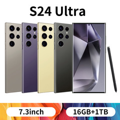 新型S24 Ultra越境携帯電話7.3インチ3+64G全網対応内蔵ペン付き外貿スマートフォン