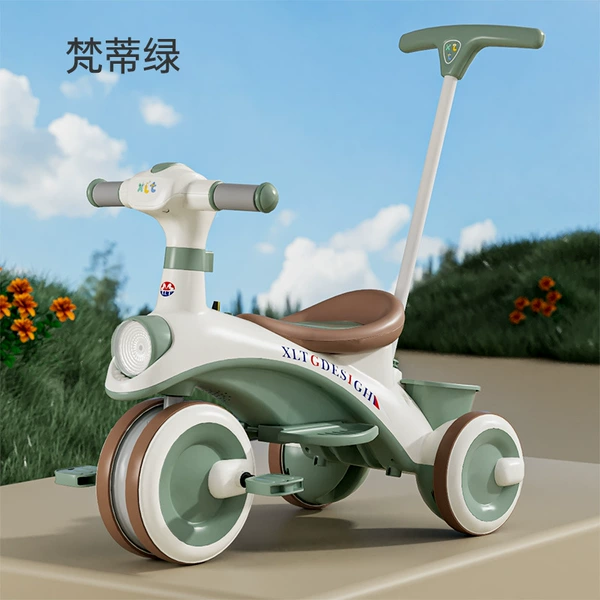 Vatican Green [Promotion Model] Detachable Pedal + Music Light + Push Handle