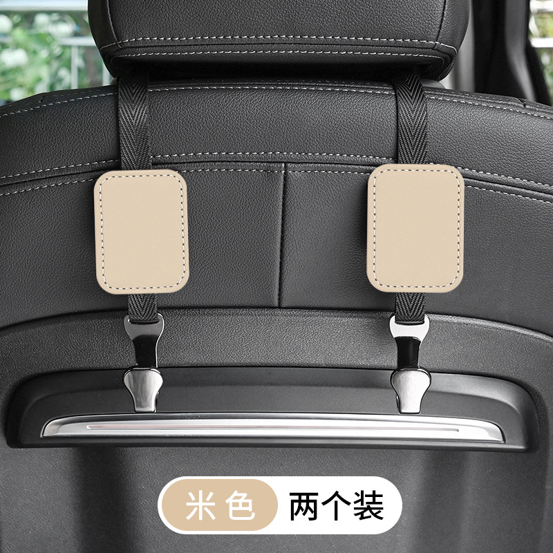 Gancho del coche gancho del asiento de coche gancho de gamuza de metal silla oculta gancho trasero producto del coche venta caliente