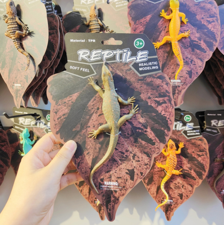 子供用シミュレーション両生類認知トカゲシミュレーションクロールソフトプラスチック動物モデルおもちゃカメレオン|undefined
