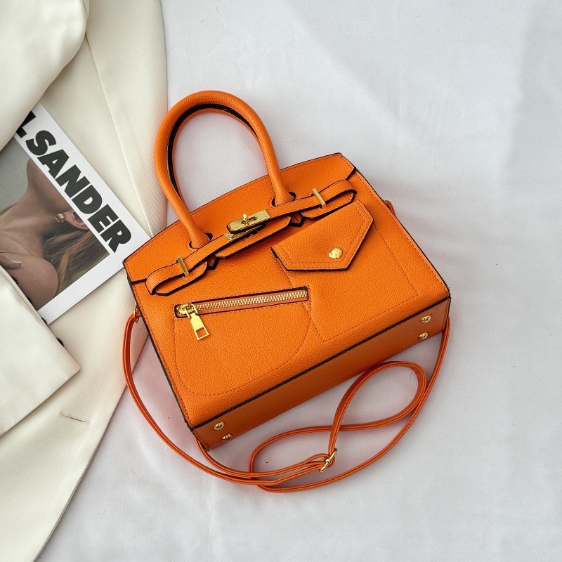 レディースhandbagプラチナバッグ女性2025新型クロスボーダー女性バッグ大容量手提げシングルショルダーバッグ|undefined