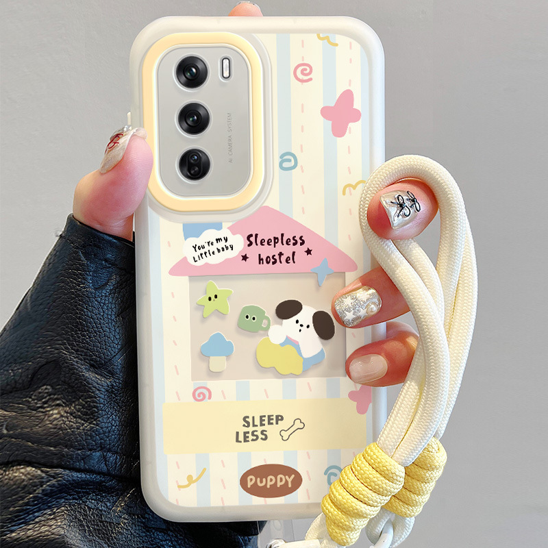 Mushroom House Puppy for Huawei Enjoy 70 Mobile Phone Case Women's Frosted Enjoy 20Plus Simple Enjoy 10in