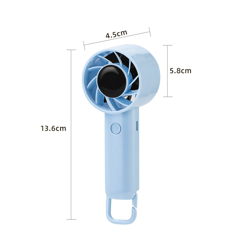 手持ち小型扇風機USB充電シンプルデスクトップ携帯電話スタンド屋外小型扇風機ポータブル折り畳み扇風機|undefined