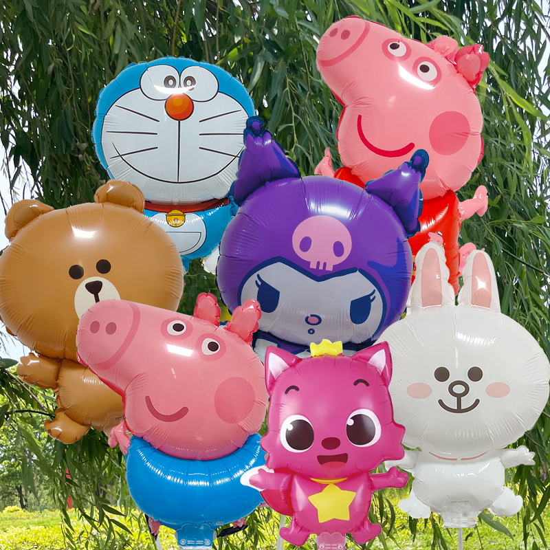 cartoon school balloon for kindergarten