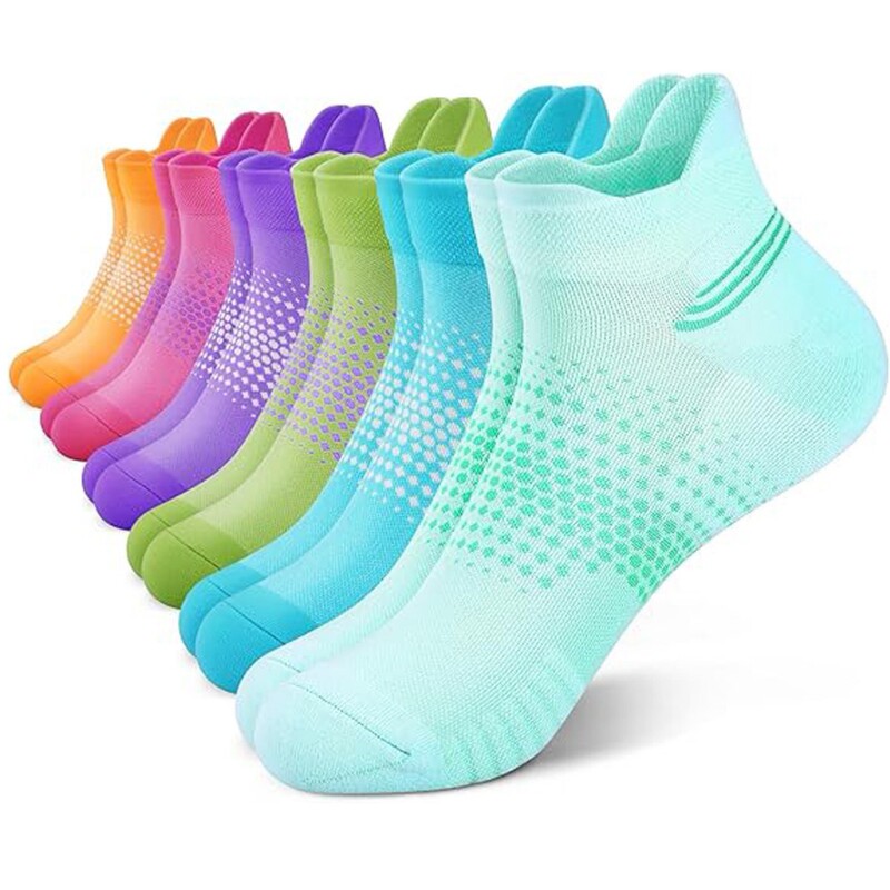 Unisex Cross-Border Amazon Temu Shein Foreign Trade Running Socks Shock-Absorbing Sports Socks Shopee Independent Site Socks Dropshipping