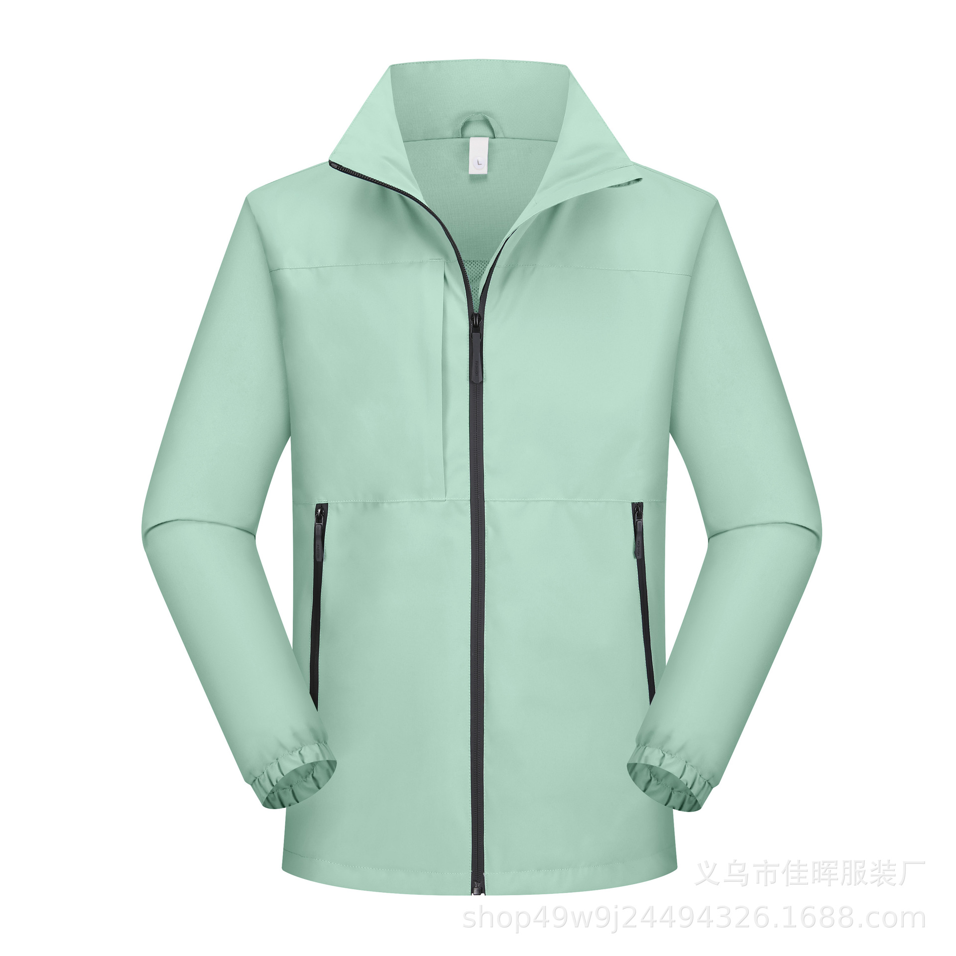 2024 nueva pareja transfronteriza moda juvenil vestir de asalto casual de negocios de cuello delgado chaqueta logotipo fijo
