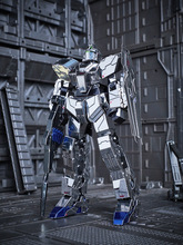 钢魔像全金属DIY创意拼装模型3D立体拼图 RX-0独角兽高达机甲