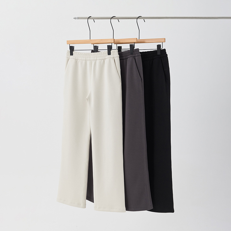 Lulu Style High-Waisted Straight-Leg Pants for Women 2026 New Model Naked-Feel Fitness Yoga Pants Loose Slimming Sports Casual Pants