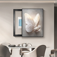 ライト高級ハイエンドメーターボックス装飾画 2025 新しい配電ボックス吊り絵画弱電流ボックススイッチボックスブロック壁画