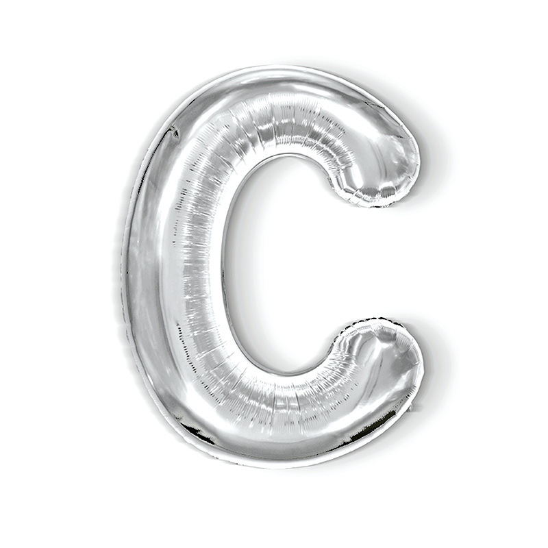 32 pulgadas 40 pulgadas 16 pulgadas inglés carta globo de aluminio fiesta de cumpleaños decoración de la boda papel de aluminio globo escena diseño