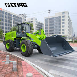 新能源电动装载机5吨铲斗3吨全新四驱大型建筑 纯电动电驱铲车