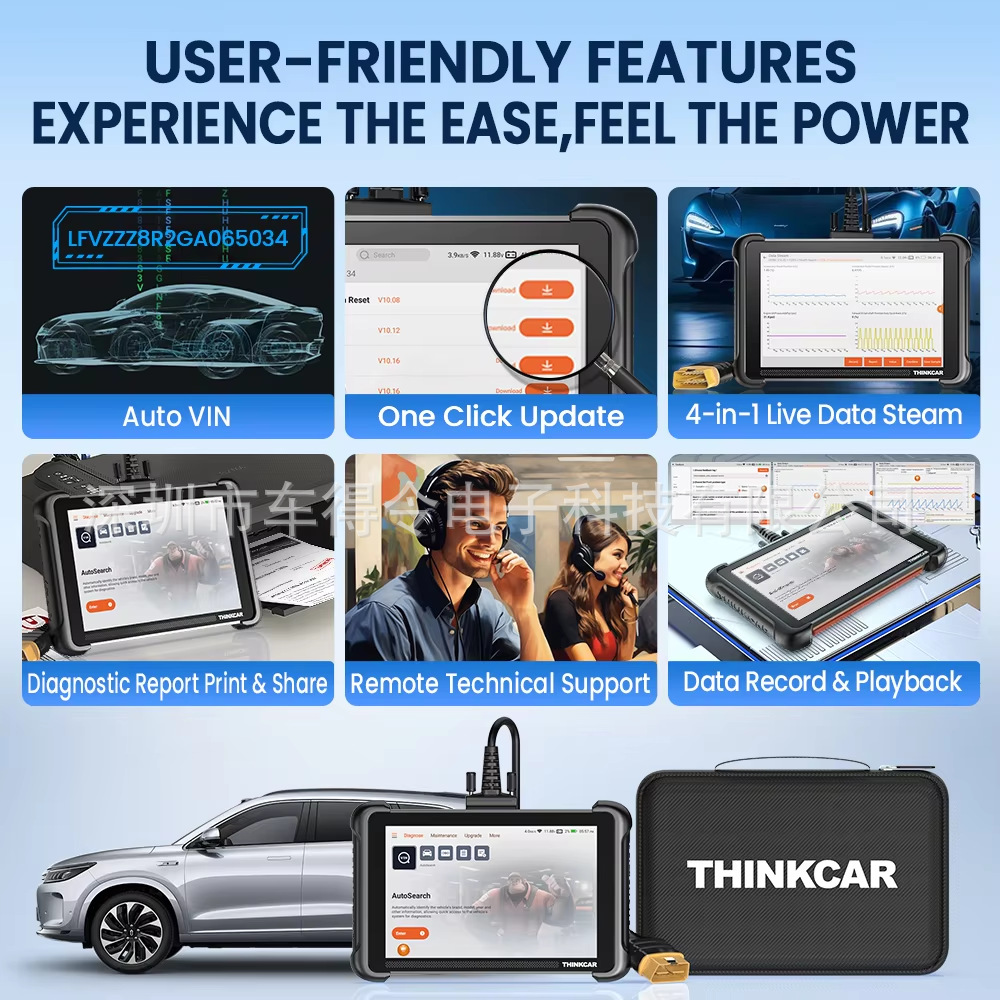 THINKCAR THINKSCAN 689 CAR OBD2 Scanner Full System Diagnostics