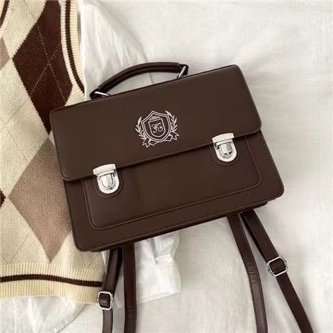 2024 JK Uniform Shoulder College Style Commuter Large Capacity Postman Bag Student Outing Backpack_voghion.com