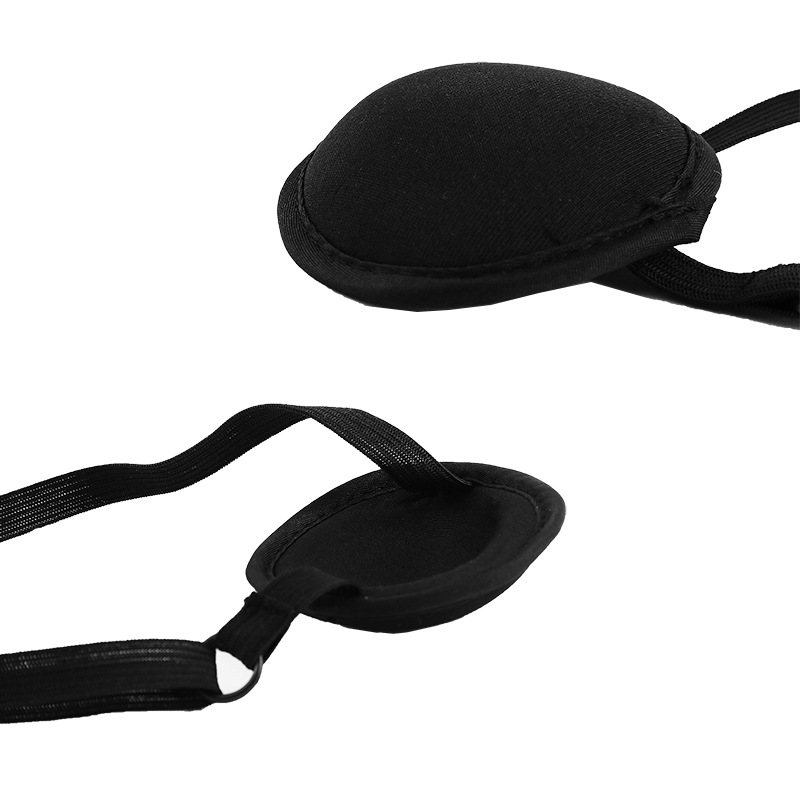 Pirata de un ojo dragón máscara de ojo 3D ambliopía formación de estrabismo máscara de ojo individual sombreado transpirable parche ocular juguetes de Halloween